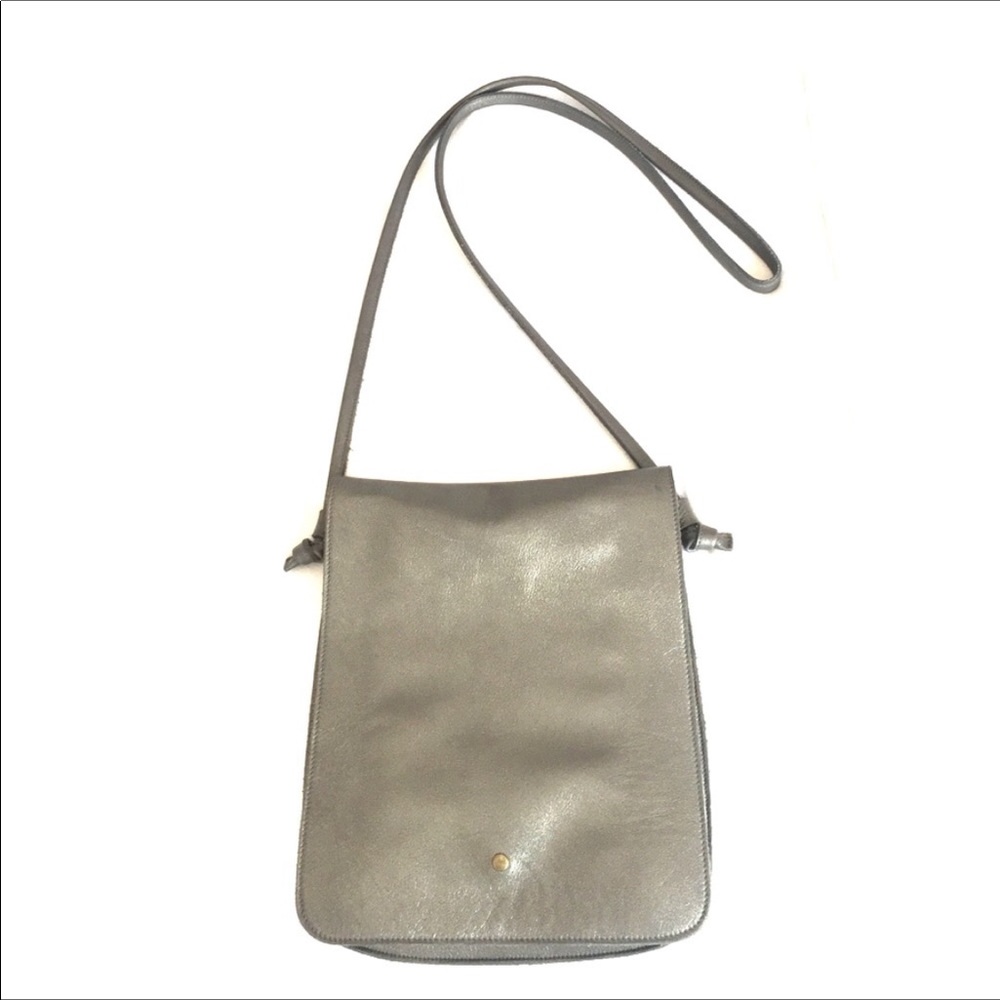 Eileen Fisher LEATHER cross body small handbag
